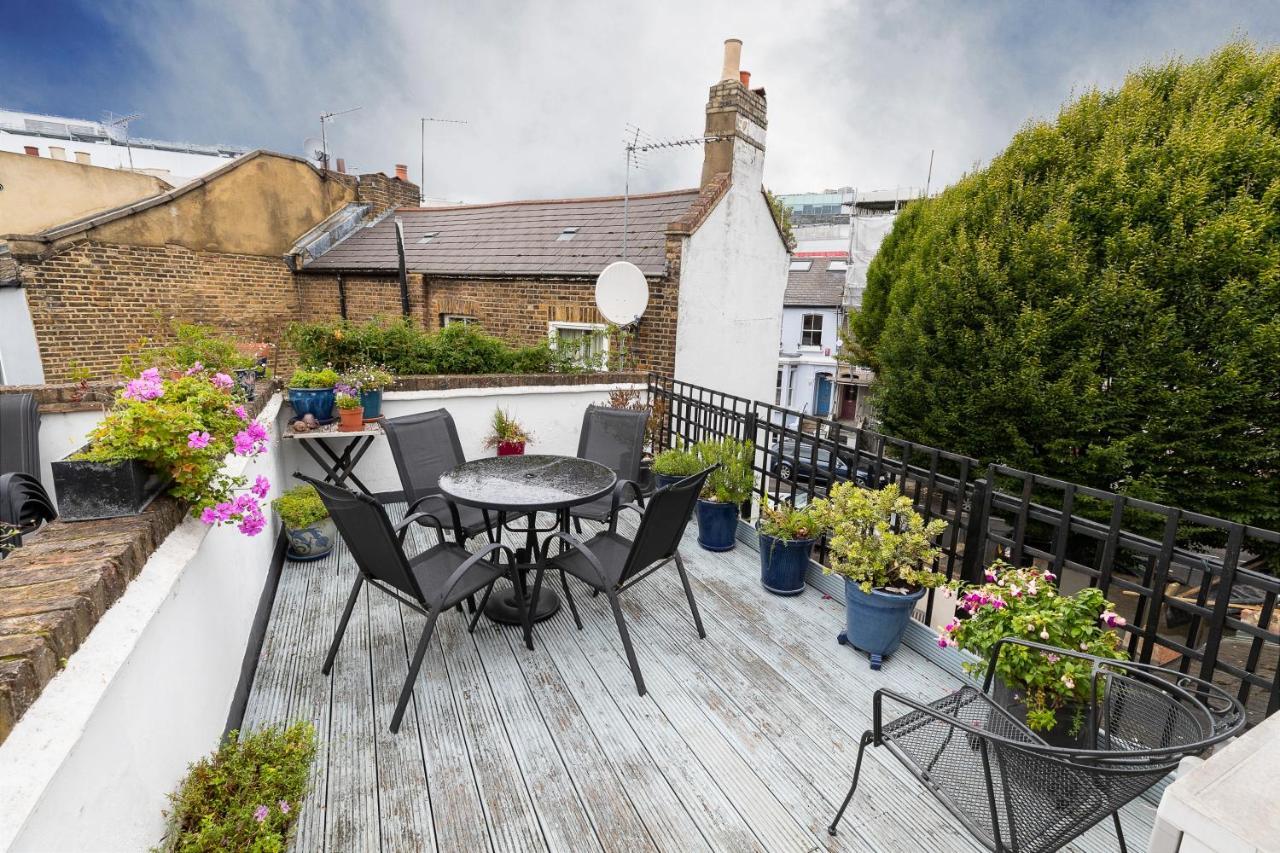 Joivy Stunning 3 Bed, 2 Bath House With Garden And Rooftop Terrace Apartment *